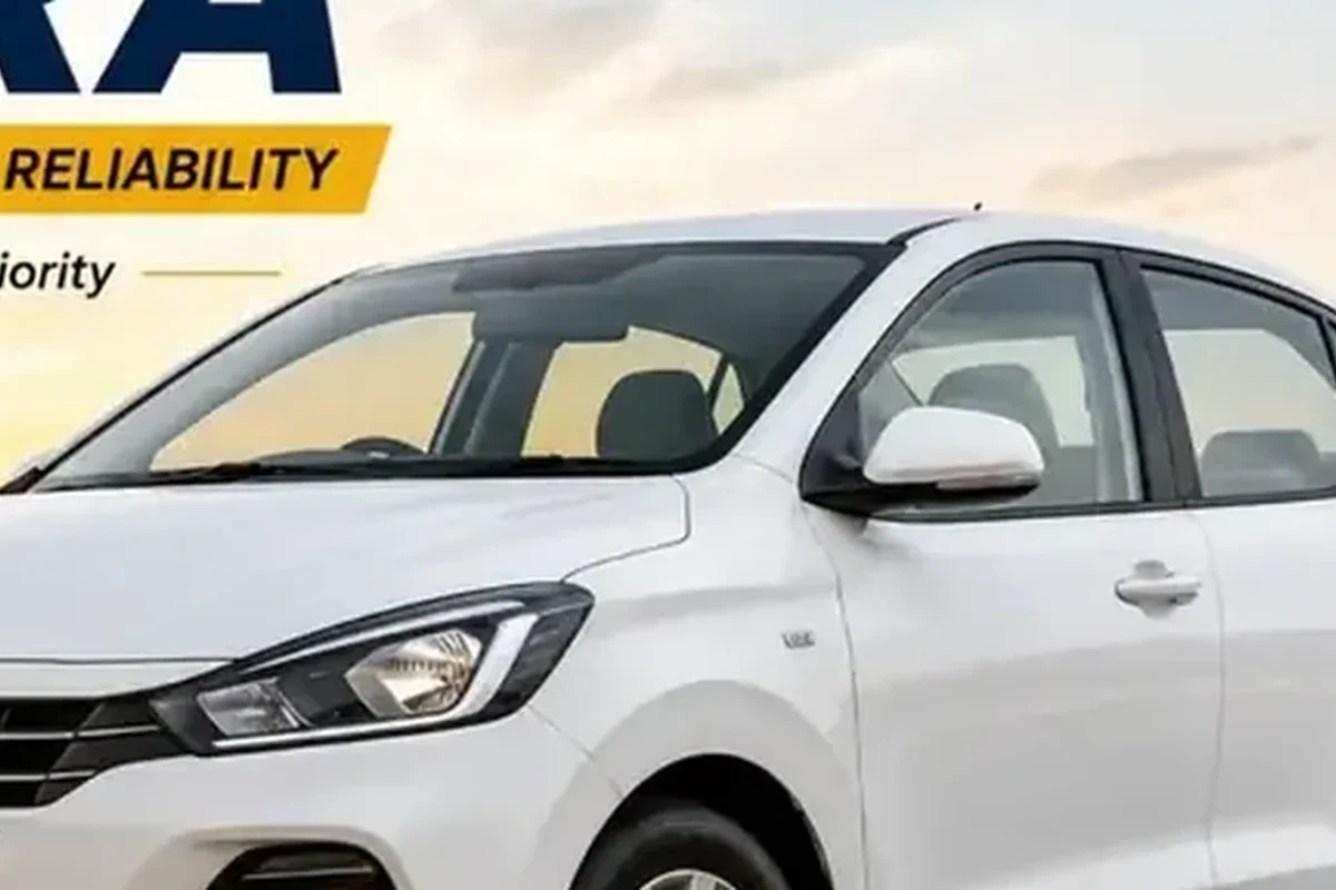 Hyundai Aura rental poster by Neo Travel Mart