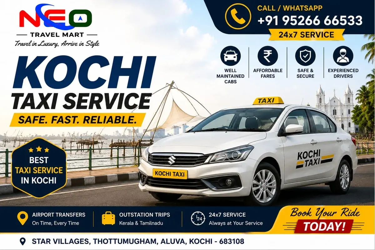 Sedan Taxi by Neo Travel Mart