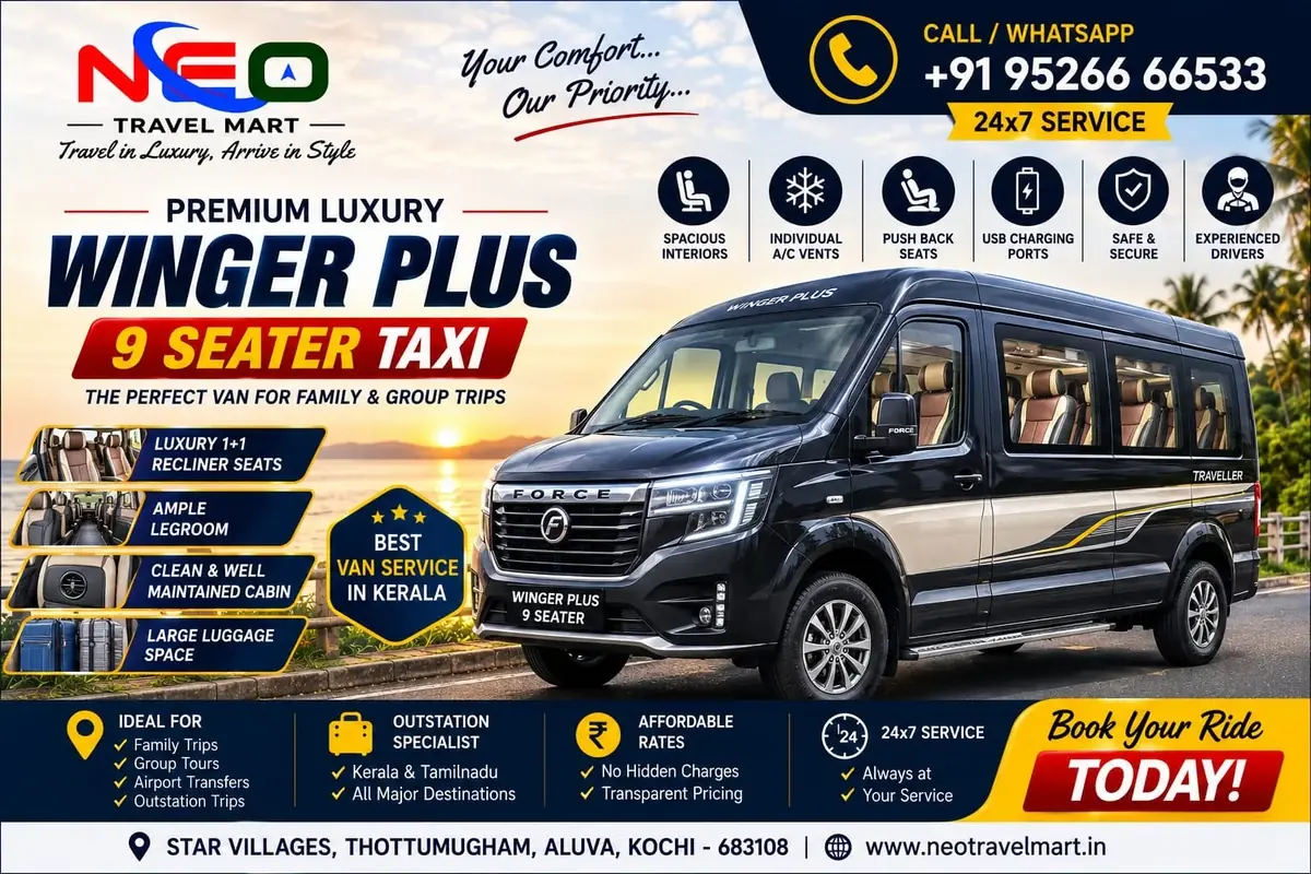 Winger Plus 9 Seater by Neo Travel Mart