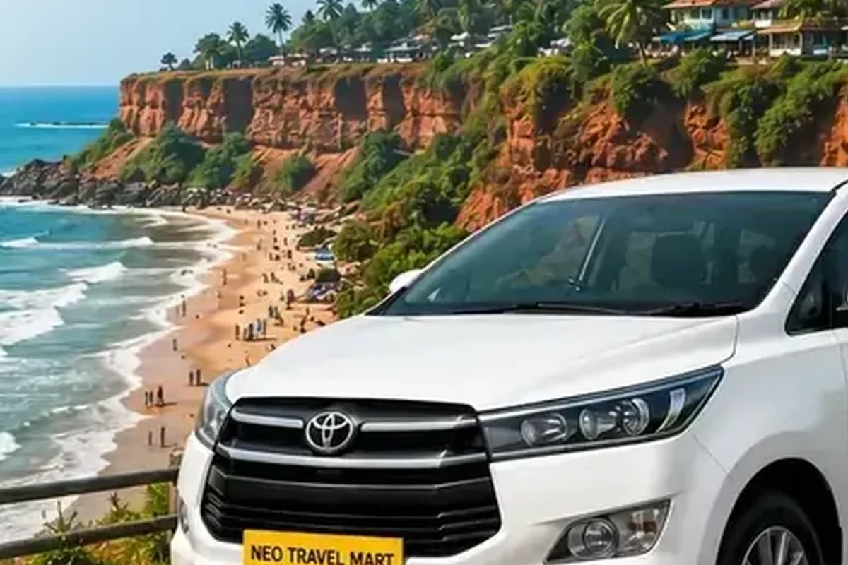 Varkala taxi service poster by Neo Travel Mart Varkala taxi service poster by Neo Travel Mart