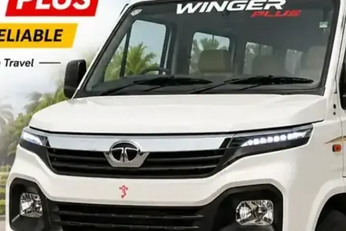 Tata Winger rental poster by Neo Travel Mart